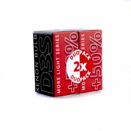 DuoPack D3S XenonovĂŠ VĂ˝bojky 4800K se zvĂ˝ĹĄenĂ˝m svÄtelnĂ˝m vĂ˝konem +50%